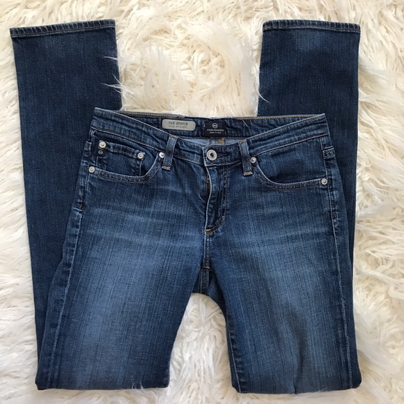 AG Adriano Goldschmied Slim Stevie Jeans Sz 27R - Picture 1 of 6
